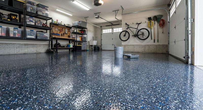 Epoxy Garage Flooring Installation in Raleigh, NC