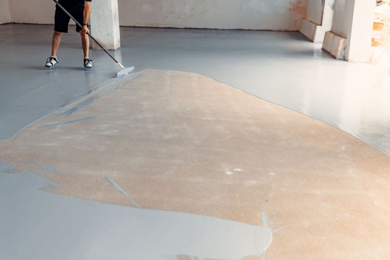 Epoxy Garage Flooring Installation in Loudoun County, VA