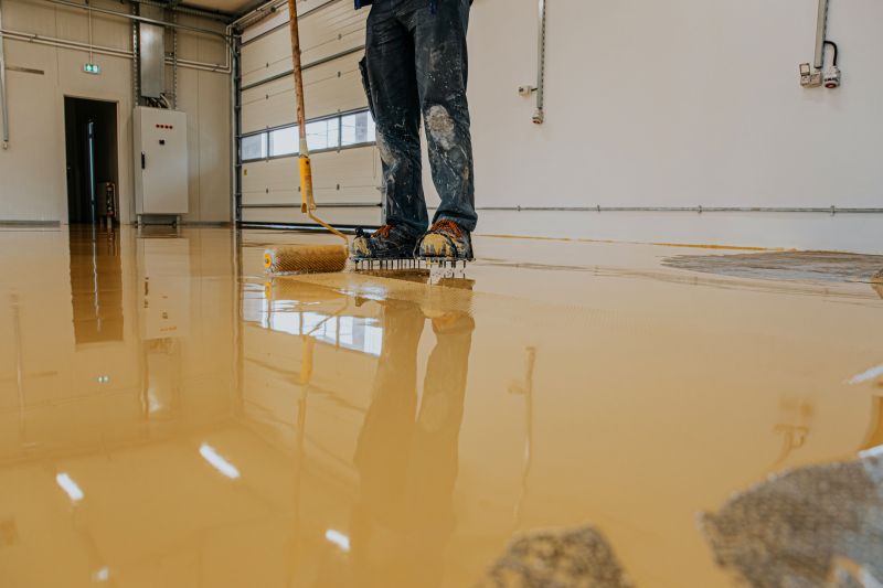 Garage Floor Coating in Fall