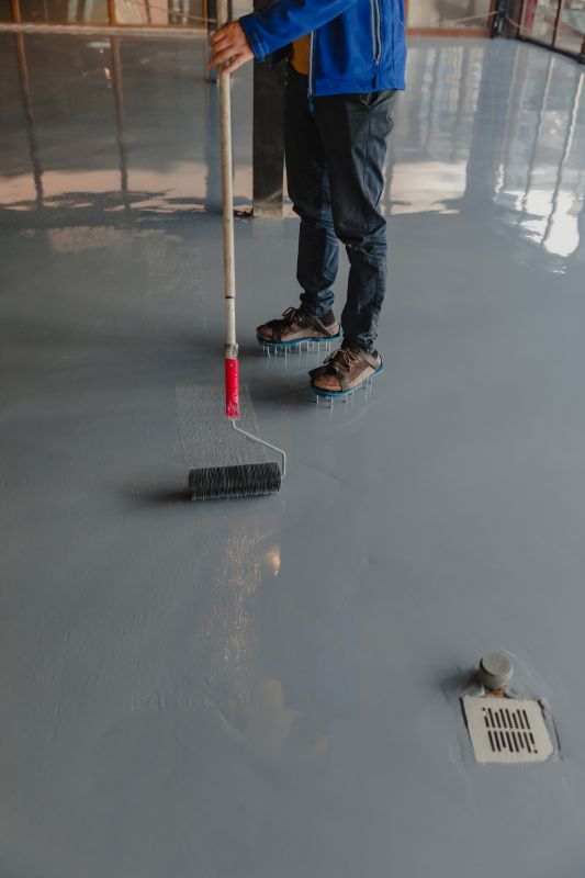 Garage Floor Epoxy Installation in Fairfax, VA